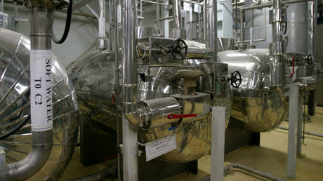 FILE PHOTO. Uranium Conversion Facility producing unit in Isfahan, Iran. © Reuters / Raheb Homavandi