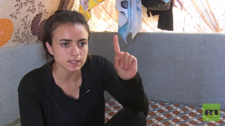 Ashwaq gave an emotional interview to RT in 2018.