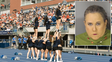 © Mugshot Source: Hilltown Township Police Department; Cheerleader file photo: © Wendy Wei from Pexels