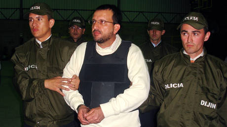 Carlos Mario Jimenez (C). © AFP / HO / POLICIA NACIONAL
