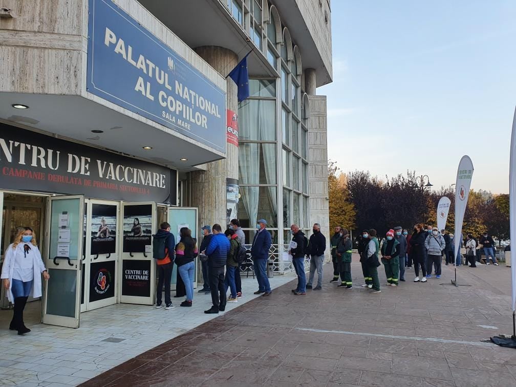coada la vaccinare la palatul copiilor din bucuresti