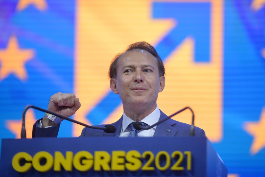 Florin Cîțu la congresul PNL.