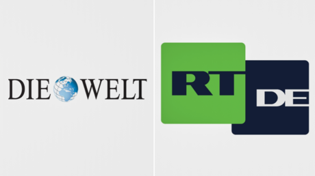 (L) © Die Welt; (R) © RT Deutsche;