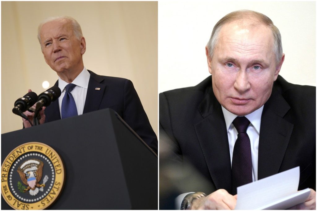 Joe Biden Vladimir Putin