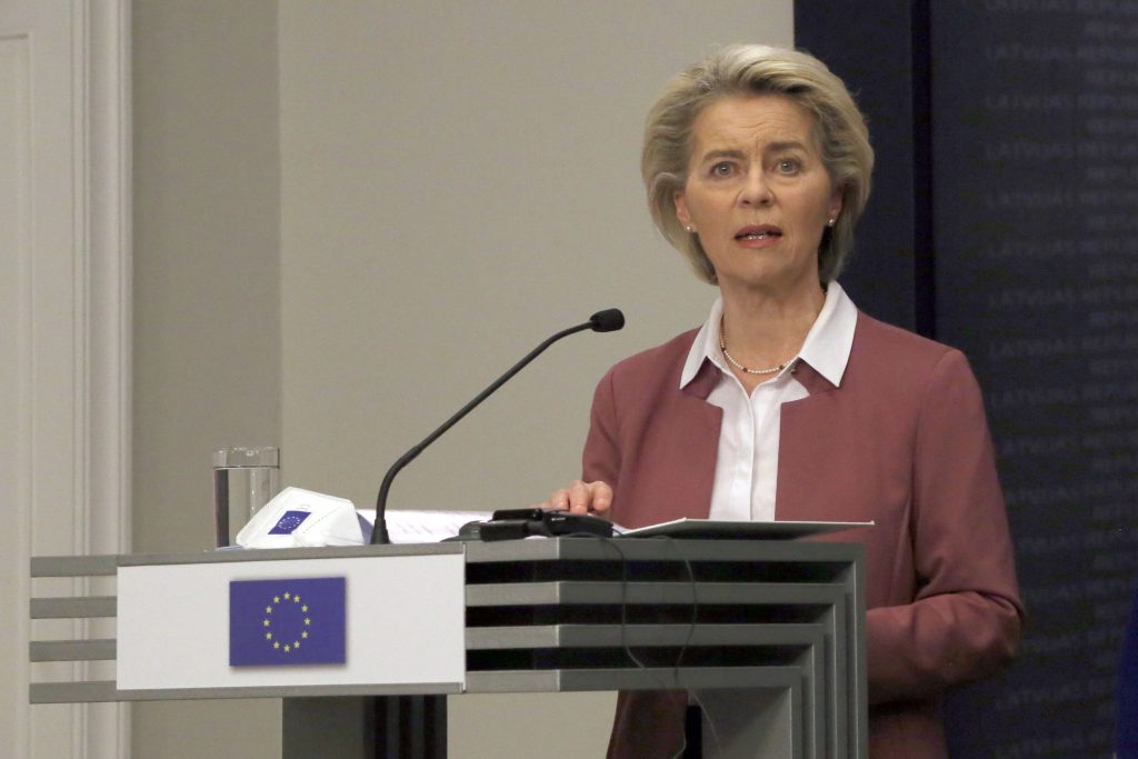 Șefa Comisiei Europene
