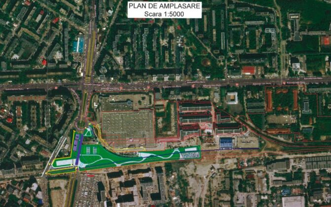 parc liniei amplasament