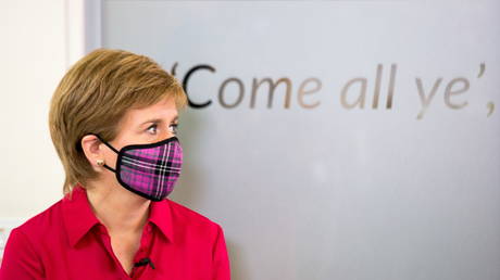 Scottish First Minister Nicola Sturgeon (FILE PHOTO) © Robert Perry/Pool via REUTERS