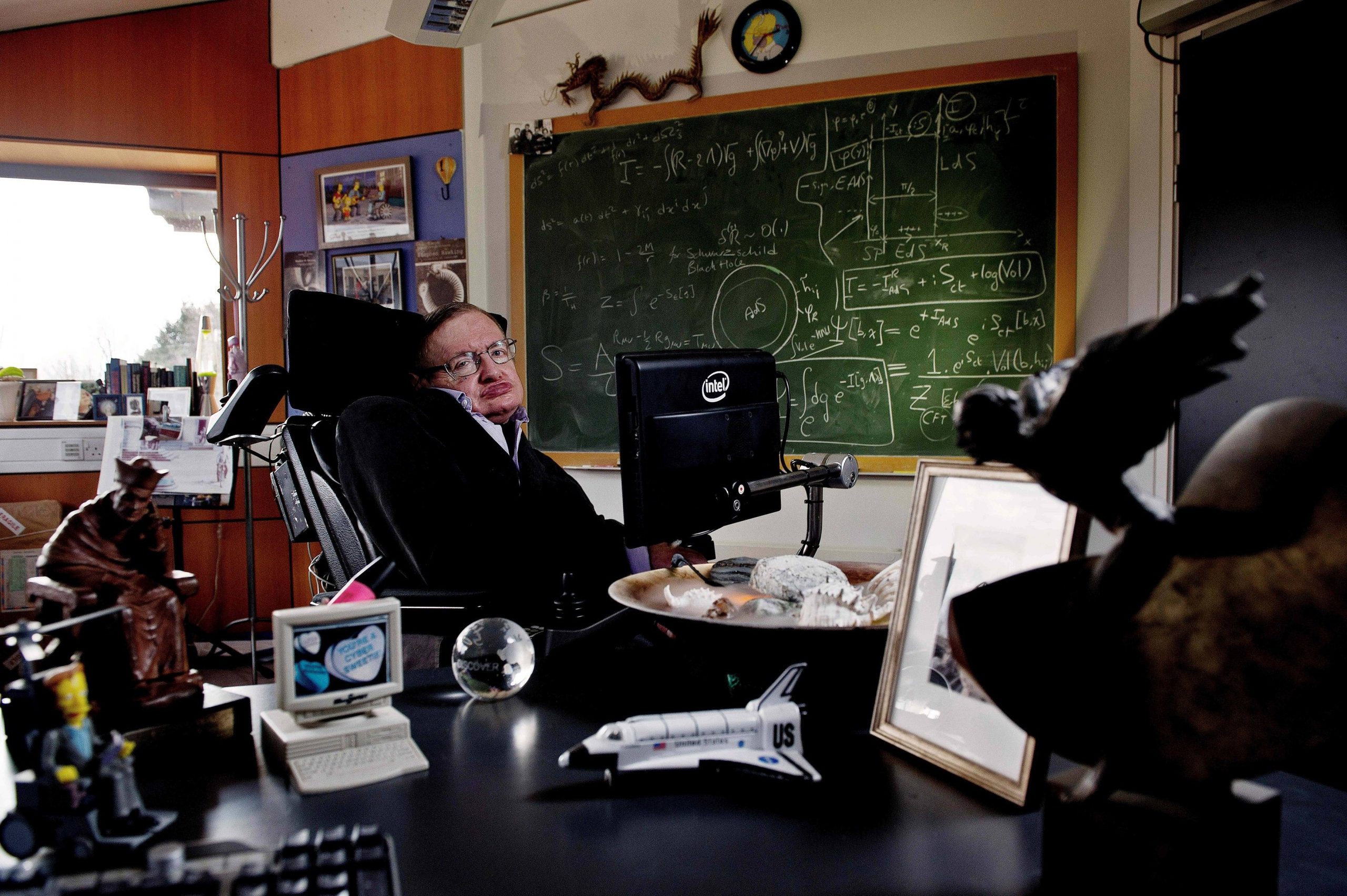 Tabla lui Stephen Hawking