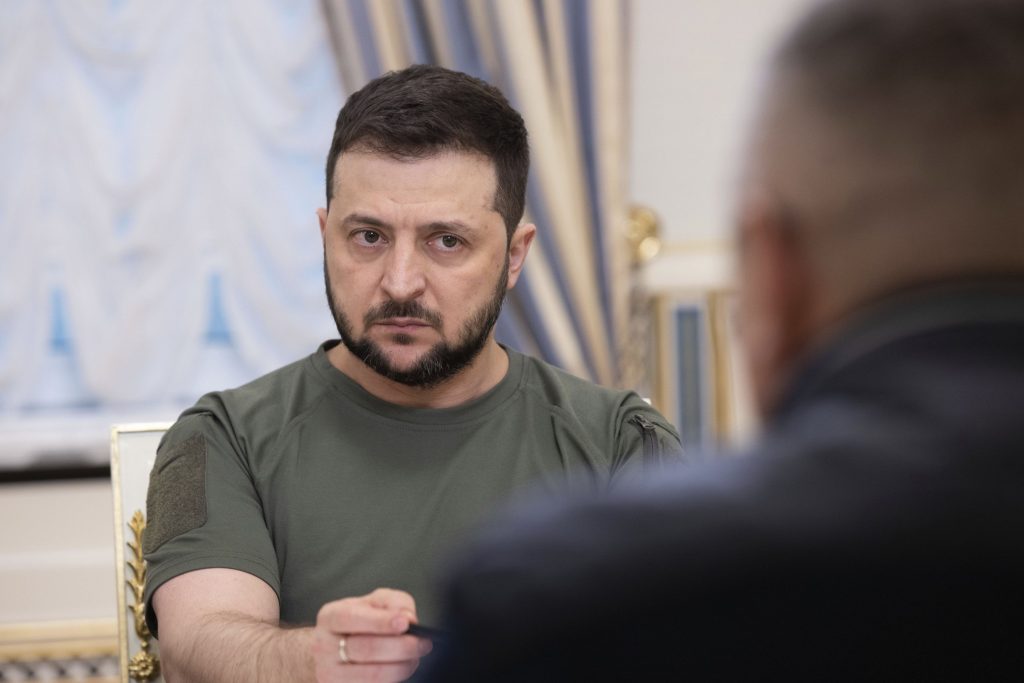 Președintele Volodimir Zelesnki nu renunță la Crimeea