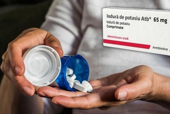 Românii ridice pastilele iodură potasiu